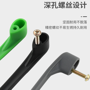 Furniture Handle Plastic Bar Shape 96mm Hole Spacing Antirust Drawer Cabinet Door Minimalist Design - Product Image 5