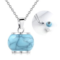 Oferta Especial: Collar con Colgante de Urna para Mascotas de Acero Inoxidable, Liso y con Diseño de Grietas, para Conmemorar Gatos y Perros Queridos, con Patrones Decorativos