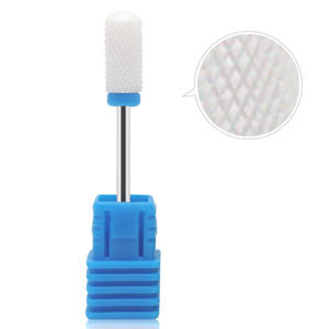 رأس طحن السيراميك الأبيض SYB-88 للأظافر، أداة كهربائية تدعم أدوات الطحن، رأس مخروطي لجهاز حفر الأظافر بأحجام أسنان XF/F/<span class=keywords><strong>M</strong></span>/C/CX - Product Image 5