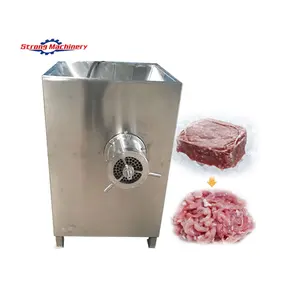 professional meat processing machinery meat mincer industrial frozen meat cutting machine