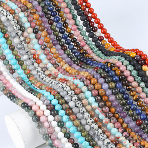 Perline Sciolte in Pietra Naturale Jingde per Gioielli Fai da Te, Accessori per Bigiotteria, Perline da Infilare, Pietre Miste Personalizzate Semilavorate - Product Image 2