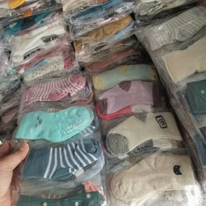 Chaussettes courtes respirantes en gros pour garçons et filles, fines, imprimées, colorées, vêtements d'été pour nouveau-nés, ensemble de chaussettes tricotées en cadeau - Product Image 4