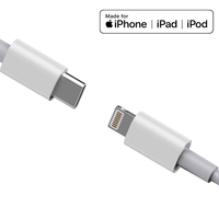Câbles de charge d'éclairage originaux blancs de 1 m, câbles de charge USB MFI avec prix d'usine, compatibles avec XS Max 13 Promax 14 Pro