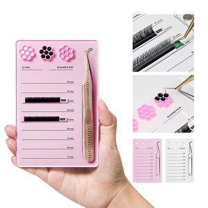 Paleta <span class=keywords><strong>de</strong></span> extensión <span class=keywords><strong>de</strong></span> pestañas magnéticas acrílicas <span class=keywords><strong>Pinzas</strong></span> <span class=keywords><strong>de</strong></span> pegamento <span class=keywords><strong>de</strong></span> inmersión para pestañas desmontables - Product Image 2