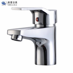 Grifo de lavabo Chen Lu Jie Ju, monomando, con válvula de cerámica, de acero inoxidable, para montaje en encimera - Product Image 5