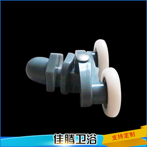 Door Window Roller <b>Plastic</b> Steel Dual <b>Wheel</b> ZXS 32 For Glass Sliding Door - Product Image 3