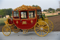 Chariot d'équitation électrique OEM pour adulte, chariot à cheval, Tricycle Royal, pour mariage