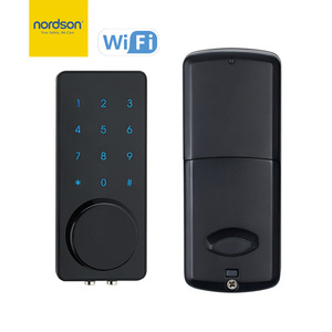 Tuya app-kiểm soát thông minh điện tử Khóa cửa kỹ thuật số màn hình cảm ứng chốt cửa với bàn phím và thẻ nhớ dữ liệu lưu trữ tùy chọn - Product Image 4