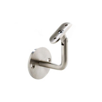 Support mural moderne en acier inoxydable pour main courante 304 et 316 pour escaliers et poteaux carrés Garde-corps de 42.4mm et 48.3mm