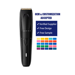 เครื่องตัดผมไฟฟ้าแบบมืออาชีพ ชาร์จผ่าน USB ไร้สาย สำหรับร้านทำผมและช่างตัดผมชาย - Product Image 1