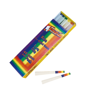 Boîte à rouler avec logo personnalisé Boîte de rouleau d'emballage en papier brun préformé Boîte de papier à cône brun blanc 109/98/84/78/70mm - Product Image 6