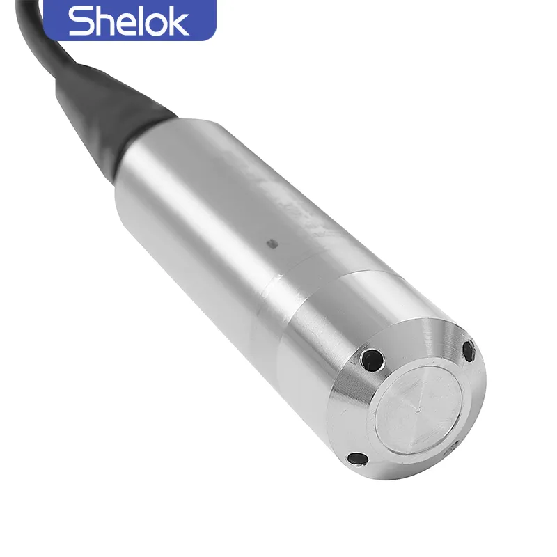 Shelok Chinese Leverancier Wangyuan Wp311b Split Onderdompeling Type Hydrostatische Druksensor 4-20ma Waterpeil Meter