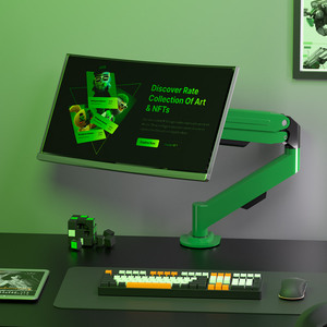 <span class=keywords><strong>Supporto</strong></span> per Monitor da Scrivania HILLPORT 14-34" in Acciaio Verde con Braccio a Molla a Gas, <span class=keywords><strong>Supporto</strong></span> Full Motion per LCD/LED TV e <span class=keywords><strong>PC</strong></span> - Disponibile - Product Image 2