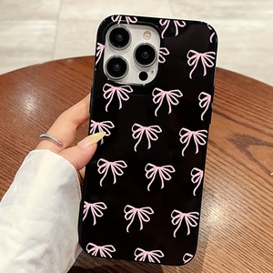 Nuevo Producto: <span class=keywords><strong>Funda</strong></span> para Teléfono Móvil con Lazo Rosa y Pantalla Completa para <span class=keywords><strong>iPhone</strong></span> 17 <span class=keywords><strong>Pro</strong></span> Max, 15, 11, <span class=keywords><strong>14</strong></span>, Carcasa Brillante con Acabado Gelatinoso - Product Image 6