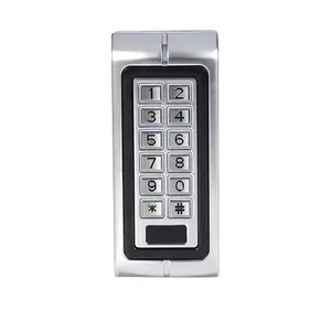 High quality silver metal standalone door hotel access control system