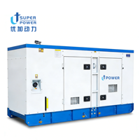 Générateur diesel silencieux triphasé à économie d'énergie 187 kVA avec ATS pour usage domestique, faible consommation de carburant, onduleur 24 V