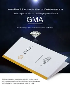 Klassischer Pass-Tester Versprechensring 925 Sterling Silber Vergoldet GRA-Zertifikat 1CT Moissanit Herzform Vintage Ehering - Product Image 3