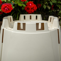 Pot de fleur en plastique double couleur durable fournitures de jardin domestique de tailles multiples pour la transplantation de plantes succulentes de pépinière jardinière de qualité supérieure