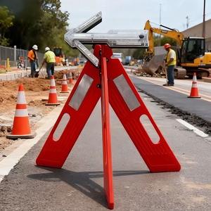 Advertencia de coche flecha estroboscópica DE EMERGENCIA guía de tráfico magnética tráfico en carretera señal LED luz intermitente LED semáforo de emergencia - Product Image 1