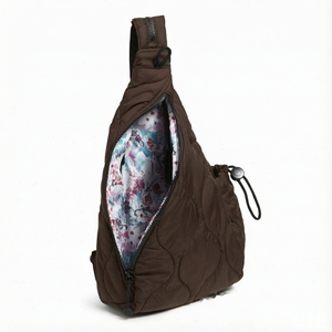 Sac banane unisexe matelassé en nylon résistant à l'eau pour le cyclisme et la course à pied, sac de poitrine mignon pour femme - Product Image 3
