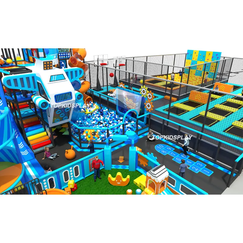 Kinderen Indoor Pvc Zachte Speeltuin Kinderen Spelen Apparatuur Indoor Ondeugend Kasteel Voor 3-12 Jaar Kinderen Aangepaste Park Ball Pool