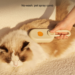 3 In 1 Rechargeable Rotatable USB Charging Dog Cat Steam <b>Brush</b> dog Steam <b>Brush</b> <b>pet</b> Cleaning <b>Brush</b> - Product Image 2