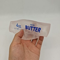 Jouet anti-stress souple en forme de beurre, à rebond lent, jouet sensoriel à presser, nouveauté en forme d'aliment, cadeau de décompression