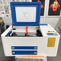 Machine de gravure et de découpe au laser CO2 de qualité industrielle, 50W, acrylique, bois, MDF, caoutchouc, cuir, haute vitesse, stable, LM-4030-H