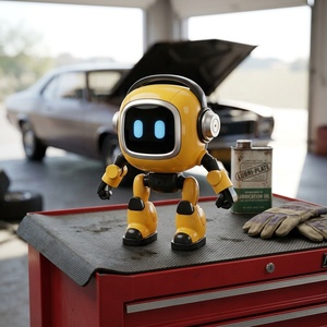 Figurine de robot IA Mecha tendance avec interaction vocale intelligente - Jouet de bureau pour enfants, cadeau - Product Image 1