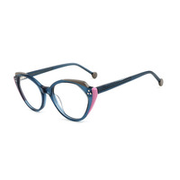 1822 dernières femmes à la mode acétate stratification jeune couleur cadre optique dame lunettes en gros personnalisé lunettes lunettes