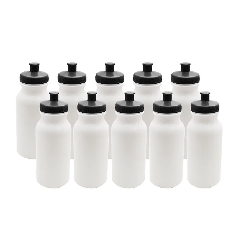 20oz 600ml HDPE Plastic Blank DIY Customization LOGO Sports and Cycling Water bottle Custom Logo