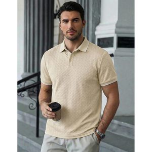 Polo décontracté pour homme FOXA, manches courtes, tricoté, respirant, pour l'été, la plage, le golf - Product Image 2
