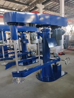 Mélangeur de peinture automatique Farfly FDG75 75 kW avec agitateur, moteur SUS316/SUS304, haute productivité, sous vide/sous pression pour la construction