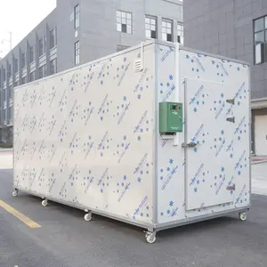 Tomato Potato 10tons Unit Freezer Frozen Walk in Cooler Room Cold Storage Container Restaurant Motor Customized Provided