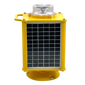 Luz solar para umbral/helipuerto GS-JC/RK, luz solar con control remoto inalámbrico de 20 km para aeropuertos y helipuertos - Product Image 1