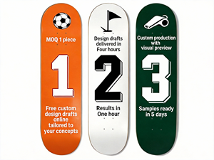 Planches de <span class=keywords><strong>skateboard</strong></span> en érable canadien 7 plis sur le thème du football, avec un graphisme audacieux et accrocheur qui se démarque dans le <span class=keywords><strong>skatepark</strong></span> - Product Image 2