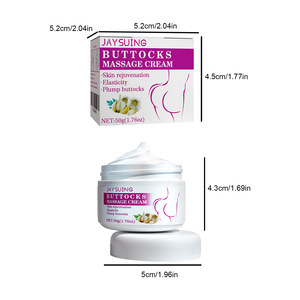 Crème et Sérum pour l'Augmentation et le Raffermissement des Fesses à l'Ail, Lifting des Hanches, Lisse et Anti-Affaissement, pour des Courbes Volumineuses et Sexy, Soin Corporel - Product Image 2