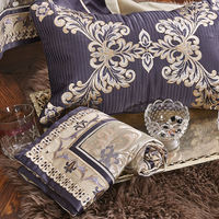 Parure de lit de luxe en satin de soie pour hôtel, 400 fils, écologique, toutes saisons, 8 pièces, kit de mariage, drap et housse de couette
