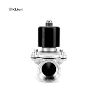Válvula Solenoide de Bola Impermeable KLION RTS DN65 de Acero Inoxidable Normalmente Cerrada OEM para Fuentes Subacuáticas Exteriores Enterradas ISO Water 3