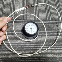 Termometer untuk penyimpanan dingin, pengukur suhu industri 2 "2.5" 3 "4"-40 tipe kapiler