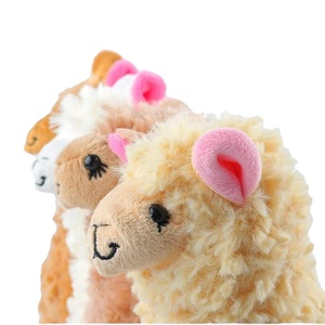 Peluche de chameau, lama, 1 pièce, toute nouvelle, adorable peluche d'alpaga, 23 cm de hauteur, blanc crème, décoration - Product Image 5