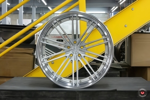 ล้อฟอร์จ VPS-5 ขนาด 20/21/22 นิ้ว 3 ชิ้น, 5*112/5*120 PCD CB72.6, สีเงินขัดเงา เหมาะสำหรับรถยนต์เมอร์เซเดสระดับหรู - Product Image 6