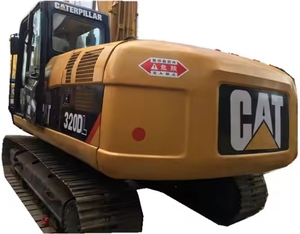 Excavadora de cadenas hidráulica Caterpillar 320D usada de 12 toneladas, equipo pesado para movimiento de tierras, modelo 2016, 125 kW de potencia. - Product Image 1