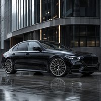 Jantes en alliage d'aluminium AL de haute qualité 18 pouces 5x112, design multi-rayons en maille, noir brillant, vente flash pour Mercedes Benz