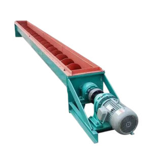 U-vormige schroefconveyor, schroefhefmachine voor cement/zand/droog poeder/korrels, roestvrijstalen schachtloze buisvormige schroef - Product Image 5