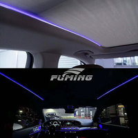 Lumière d'ambiance de toit ouvrant améliorée Mercedes Benz GLS W167 avec bande lumineuse décorative spécifique au toit