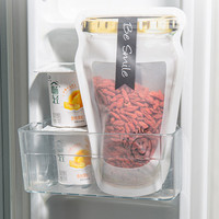 Sacs Ziplock Épais Anti-Perforation Portables Réutilisables Hermétiques pour Aliments, Snacks et Sucre – Type Bocal Mason