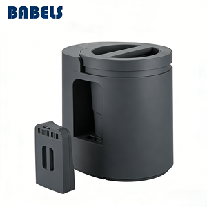 Compostador de Residuos de Cocina Doméstico Totalmente Automático, Procesamiento por Lotes Eléctrico, Trituración de Basura Húmeda, Secado Inteligente de Alimentos, 0.75 HP DC - Product Image 2