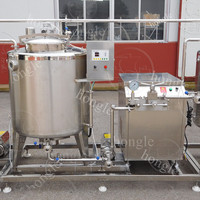 Mélangeur en acier inoxydable 2, jus de lait, lait, bière, pasteuriseur, homogénéiseur, uht, petite machine pasteurisée, prix de vente