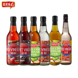 Factory OEM Wholesale Price Bulk Vinegar Package Customized Halal Japanese Sushi Balsamic Rice White Organic Apple Cider Vinegar